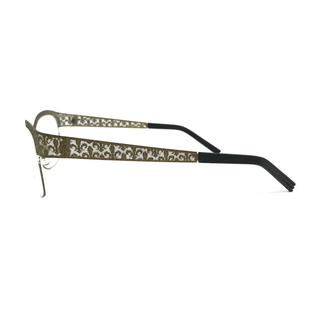 J.F. Rey Eyeglasses Frames JF2559 6565 Khaki Olive Green Fleur De Lis 53-16-132